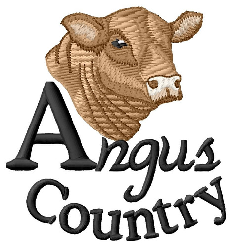 Angus Country Machine Embroidery Design