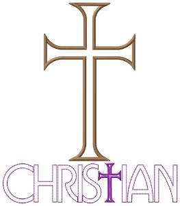 Picture of Christian Machine Embroidery Design