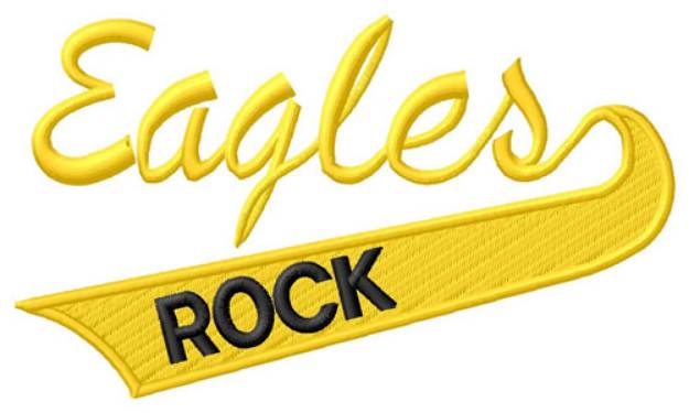 Picture of Eagles Rock Machine Embroidery Design