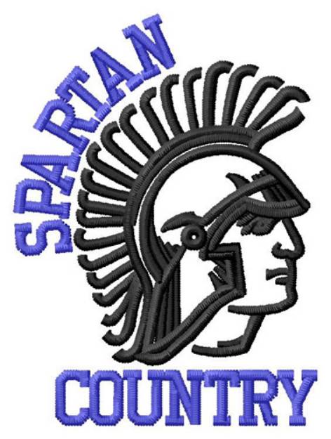 Picture of Spartan Country Machine Embroidery Design