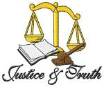 Picture of Justice & Truth Machine Embroidery Design