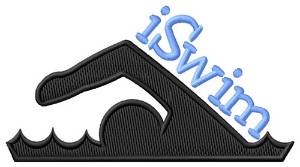 Picture of iSwim Machine Embroidery Design