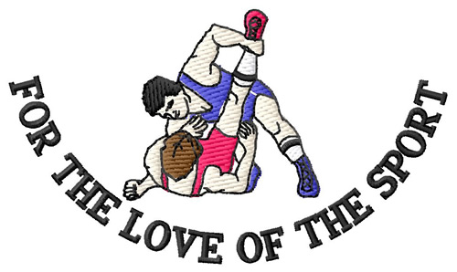 For the Love of the Sport Machine Embroidery Design