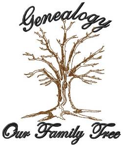 Picture of Genealogy Machine Embroidery Design
