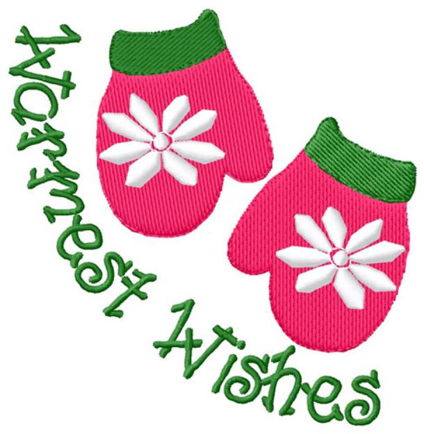 Picture of Warmest Wishes Machine Embroidery Design