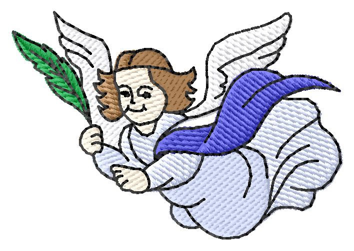 Angel of Hope Machine Embroidery Design