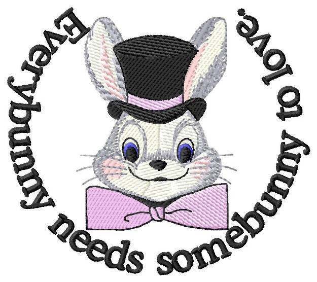 Picture of Somebunny to Love Machine Embroidery Design