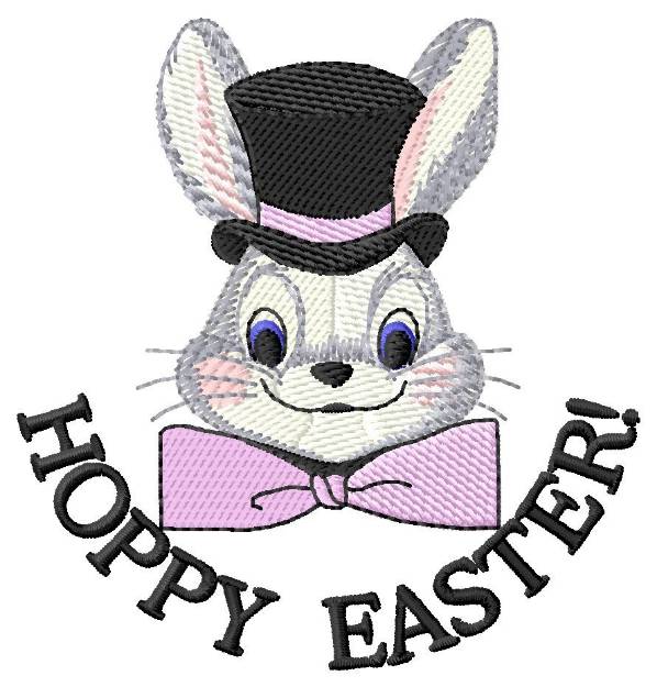 Picture of Hoppy Easter! Machine Embroidery Design
