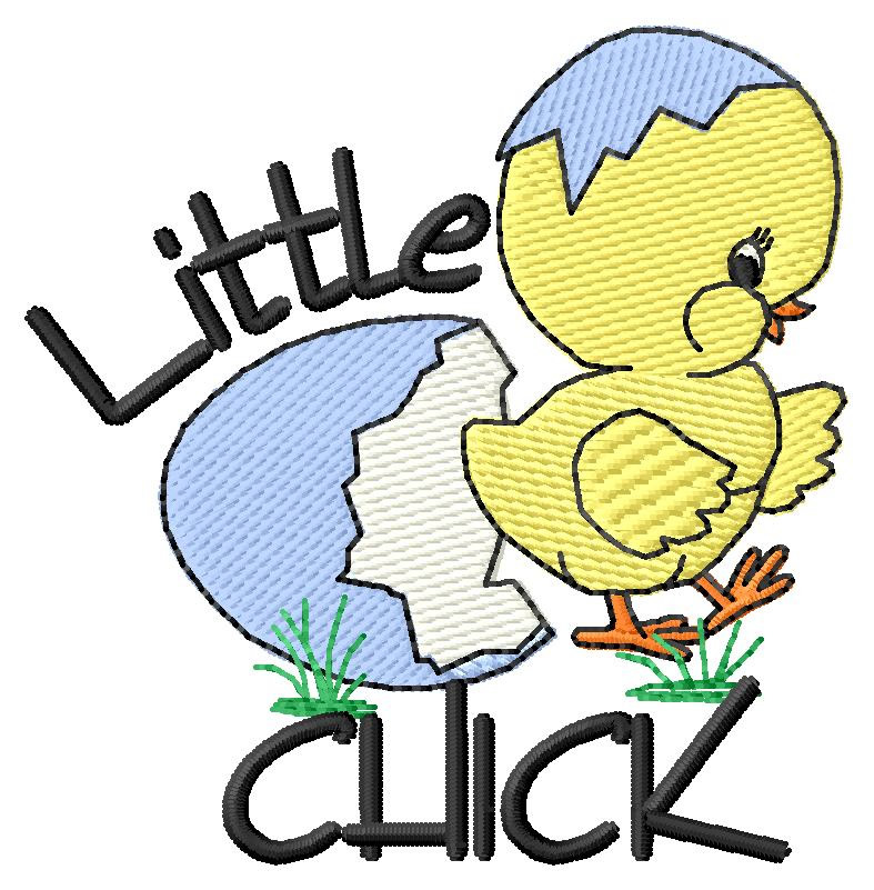 Little Chick Machine Embroidery Design