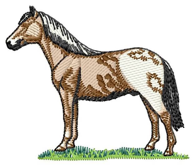 Picture of Falabella Horse Machine Embroidery Design