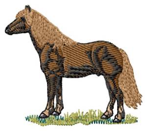 Picture of Haflinger Machine Embroidery Design