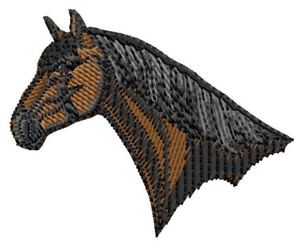Picture of Hanoverian Head Machine Embroidery Design