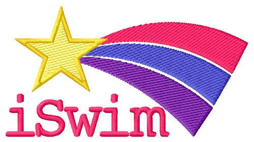 iSwim Machine Embroidery Design