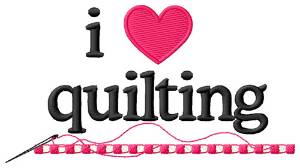 Picture of I Love Quilting/Border Machine Embroidery Design