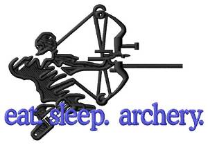 Picture of Archery (Archer) Machine Embroidery Design