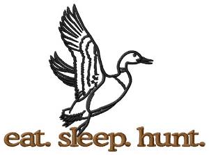 Picture of Hunt (Duck) Machine Embroidery Design