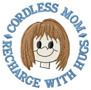 Picture of Cordless Mom Machine Embroidery Design