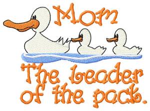 Picture of Leader of the Pack Machine Embroidery Design