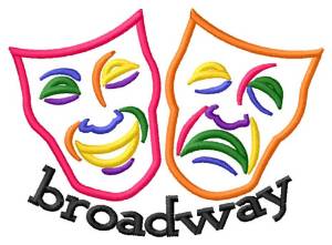 Picture of Broadway Machine Embroidery Design