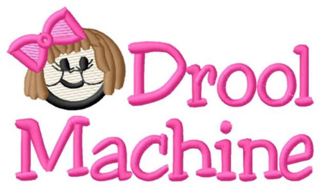 Picture of Drool Machine Machine Embroidery Design