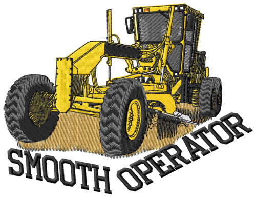 Smooth Operator Machine Embroidery Design