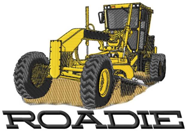 Picture of Roadie Machine Embroidery Design