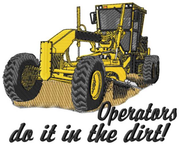 Picture of Operators Do It! Machine Embroidery Design