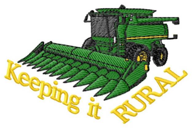 Picture of Keeping It Rural Machine Embroidery Design