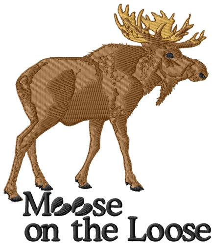 On The Loose Machine Embroidery Design