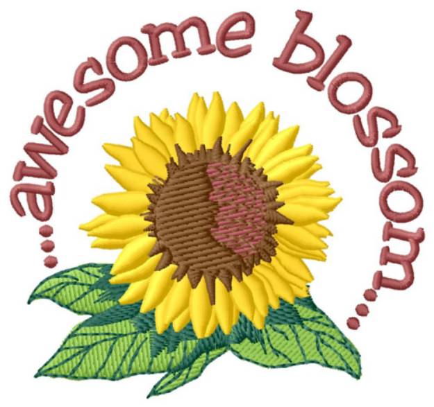 Picture of Awesome Blossom Machine Embroidery Design