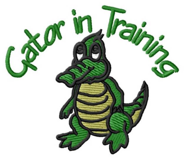 Picture of In Training Machine Embroidery Design