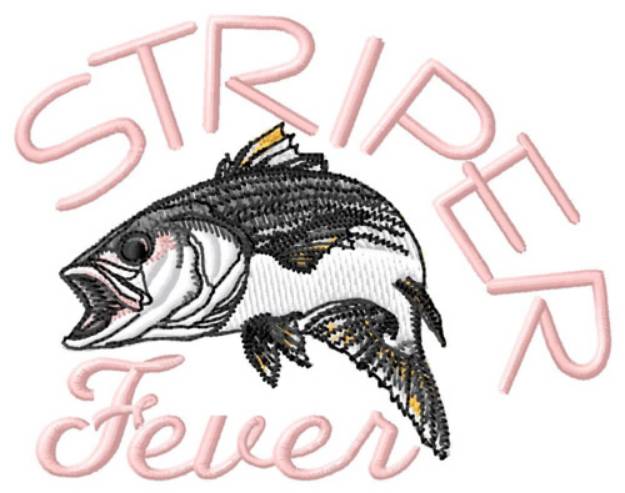 Picture of Striper Fever Machine Embroidery Design