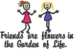 Picture of Garden Of Life Machine Embroidery Design