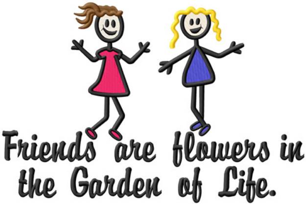 Picture of Garden Of Life Machine Embroidery Design
