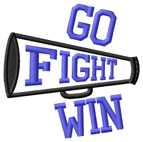 Go Fight Win Machine Embroidery Design