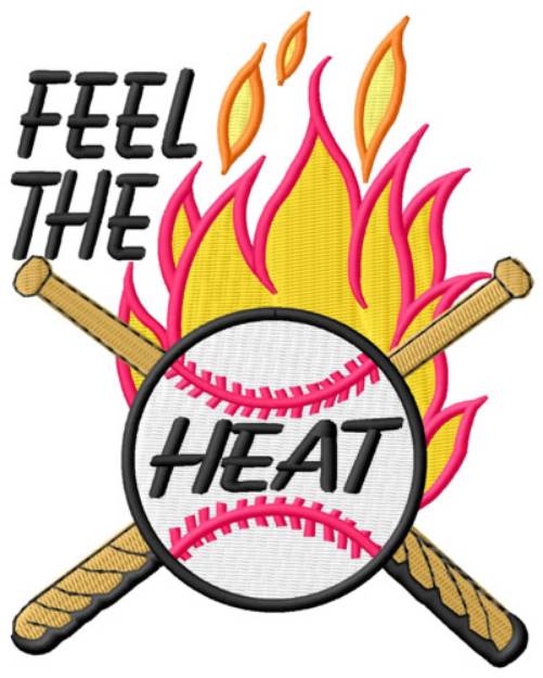 Picture of Feel the Heat! Machine Embroidery Design