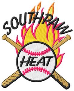 Picture of Southpaw Heat! Machine Embroidery Design