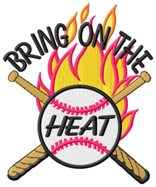 Picture of Bring The Heat! Machine Embroidery Design