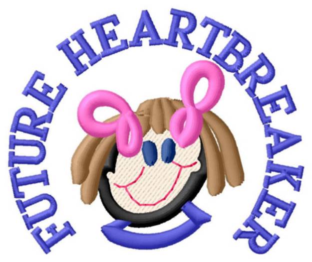Picture of Future Heartbreaker Machine Embroidery Design