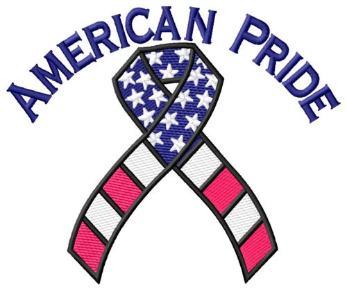 American Pride Machine Embroidery Design