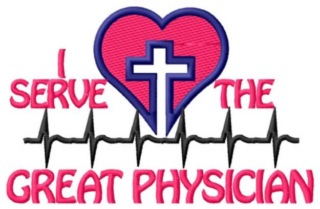 Picture of Christian Doctor Machine Embroidery Design