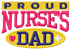 Picture of Proud Dad Machine Embroidery Design