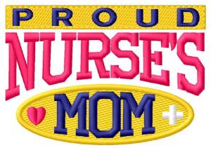 Picture of Proud Mom Machine Embroidery Design