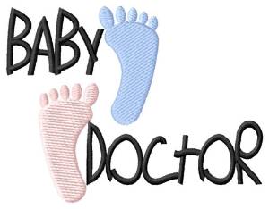 Picture of Baby Doctor Machine Embroidery Design
