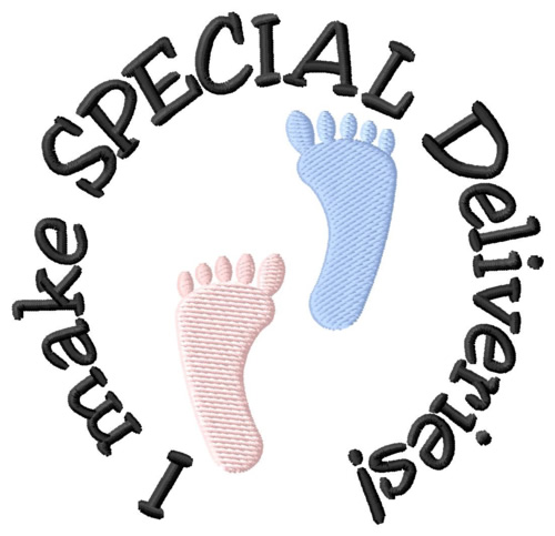 Special Deliveries Machine Embroidery Design