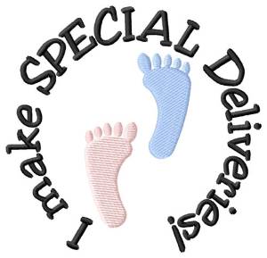Picture of Special Deliveries Machine Embroidery Design