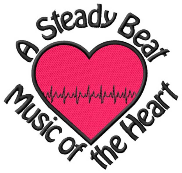 Picture of Steady Beat Machine Embroidery Design