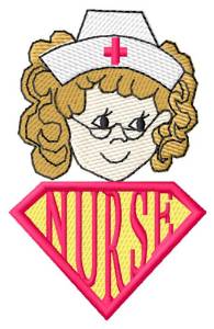 Picture of Super Nurse Machine Embroidery Design