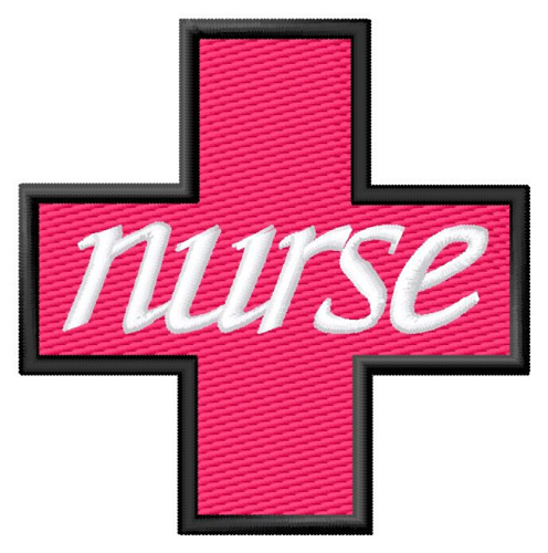 Nurse Cross Machine Embroidery Design