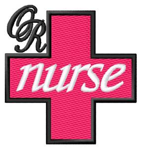 Picture of Operating Room Nurse Machine Embroidery Design
